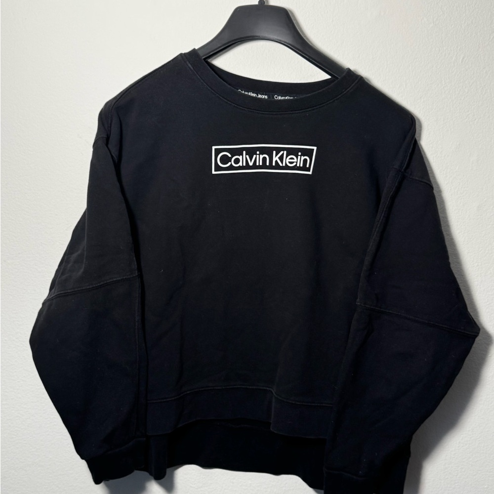 Calvin Klein Jeans Black Crewneck Sweater